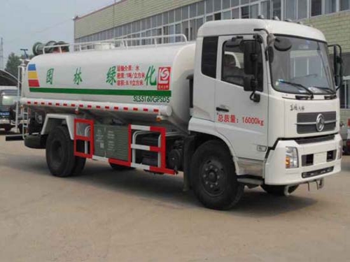 东风天锦(天然气)11吨多功能洒水车