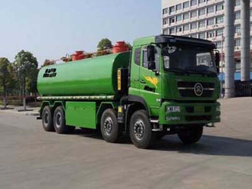 斯太尔前四后八23.9方污泥自卸车