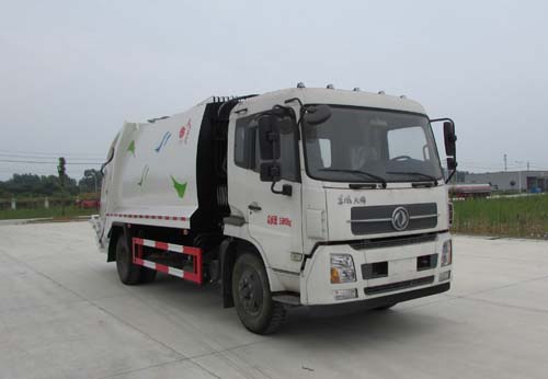 东风天锦压缩式垃圾车