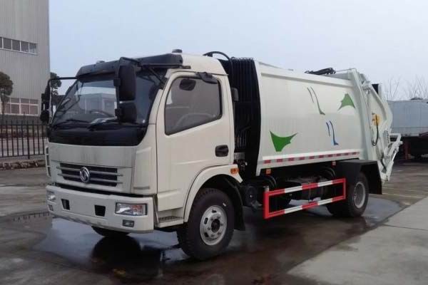 东风单桥压缩式垃圾车 东风单桥压缩式垃圾车