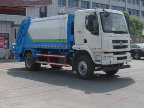 东风乘龙压缩式垃圾车