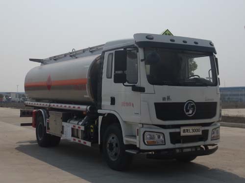 陕汽德龙18.4方FL型铝合金油罐车