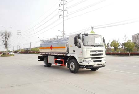 东风乘龙14.8方FL型铝合金油罐车