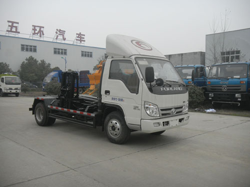蓝牌福田车厢可卸式垃圾车