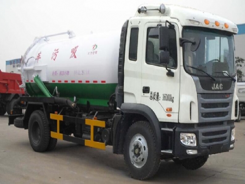 江淮格尔发11.7方吸污车