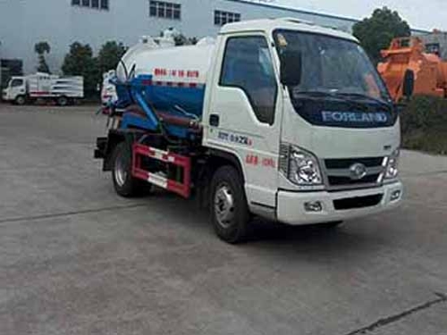 蓝牌福田时代1.7方真空吸污车