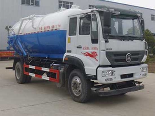 斯太尔12.7方吸污车