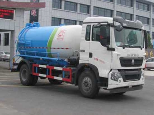 豪沃10方真空吸污车