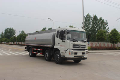 东风天锦小三轴20.4方食用油运输车