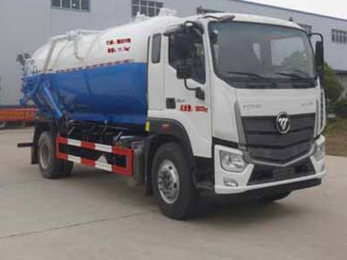 福田12方真空吸污车