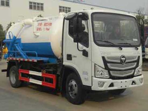 蓝牌福田奥铃2.3方真空吸污车