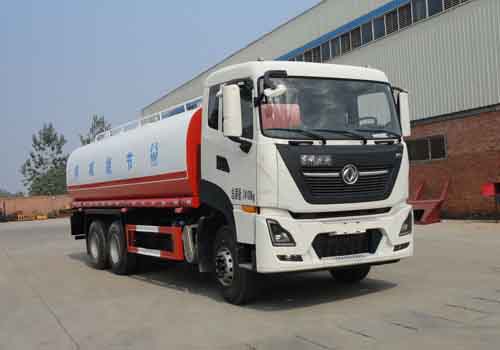 东风天龙后八轮移动供热车