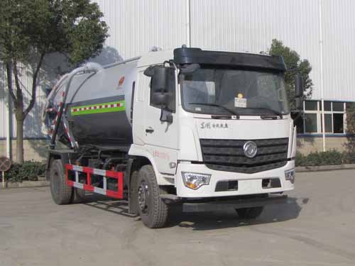 东风专底12方真空吸污车