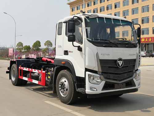 福田10-12方勾臂式垃圾车