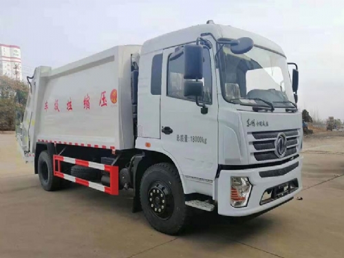 东风专底10-14方压缩式垃圾车