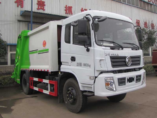 东风专底8-14方压缩式垃圾车