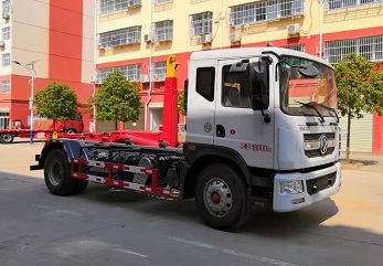 东风D9多利卡8-12方拉臂式垃圾车