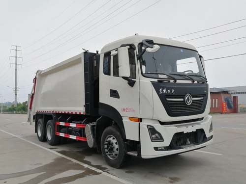 东风天龙后八轮16-18方压缩式垃圾车