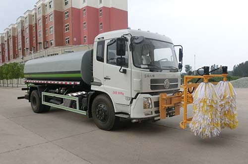 东风天锦13方护栏清洗车