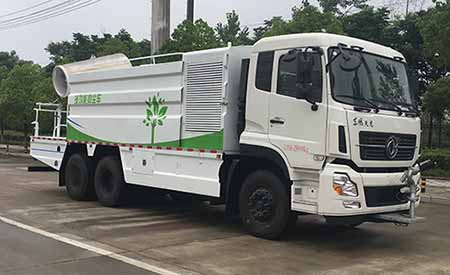 东风天龙后八轮多功能抑尘车