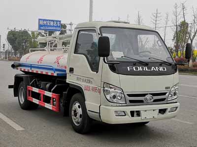 福田时代3方真空吸粪车