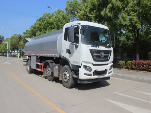 东风天锦小三轴17-19方食用油运输车