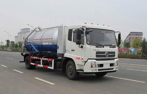 东风天锦(天然气)9吨吸污车