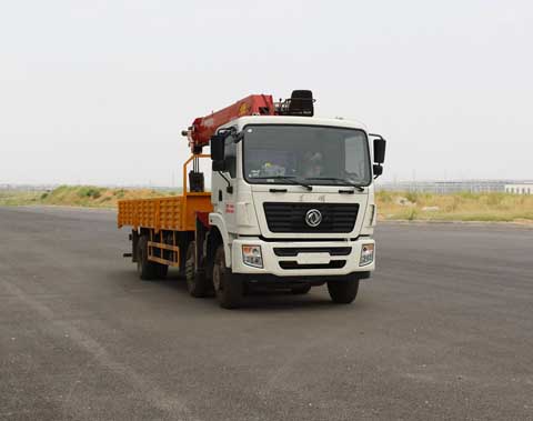 东风商用小三轴8-10吨随车吊