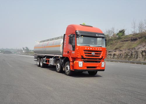 红岩前四后八24方油罐车