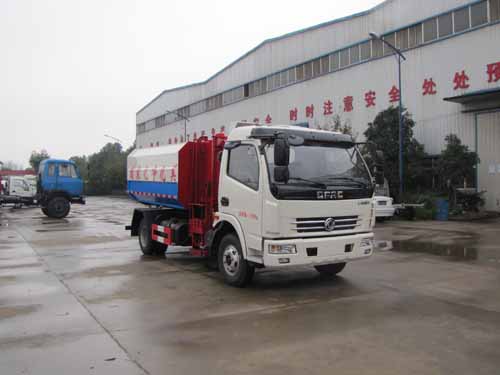 东风多利卡挂桶式垃圾车