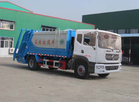 东风多利卡D9压缩式垃圾车