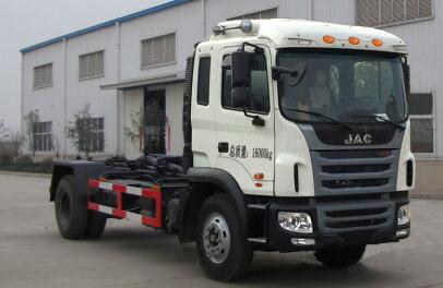 江淮格尔发勾臂式垃圾车