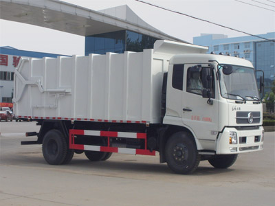 东风天锦压缩式对接垃圾车