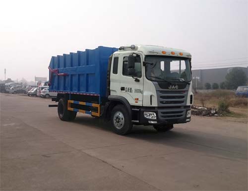 江淮勁旗压缩式对接垃圾车