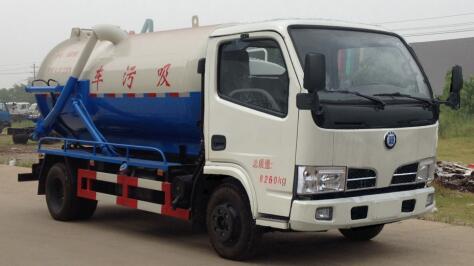 楚风轻卡5方吸污车