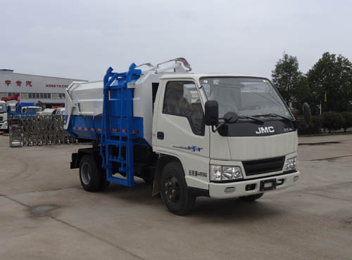 江铃凯运压缩式对接垃圾车