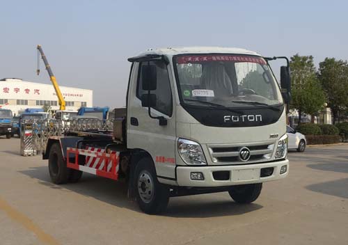 福田云内115马力车厢可卸式垃圾车