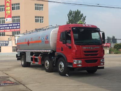 解放小三轴22方加油车