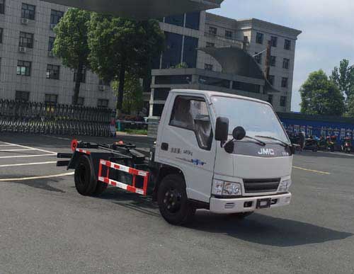 江铃凯运车厢可卸式垃圾车