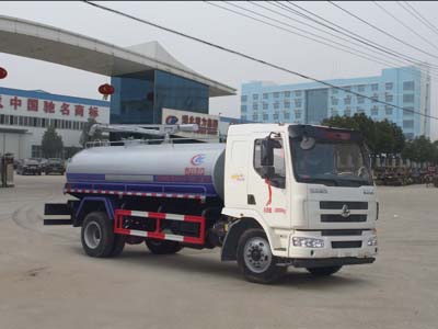 东风乘龙15方真空吸粪车