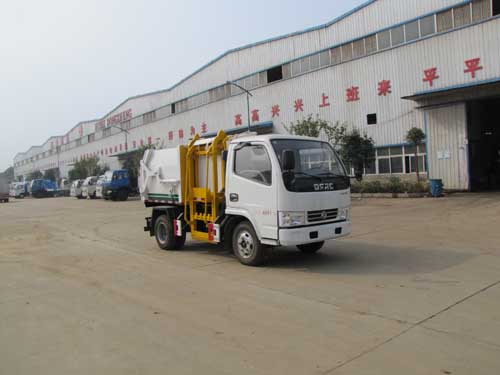 蓝牌东风小多利卡自装卸式垃圾车