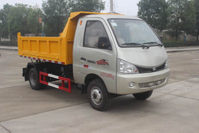 蓝牌黑豹单排(汽油)自卸式垃圾车