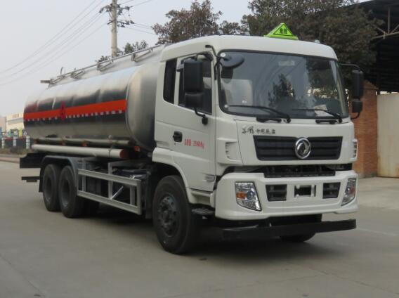 东风后八轮21.3方FL型铝合金油罐车