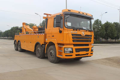 陕汽徳龙前四后八重型清障车