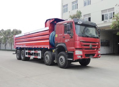 重汽豪沃前四后八自卸式垃圾车