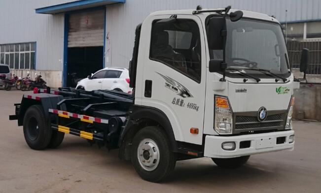 重汽王牌车厢可卸式垃圾车