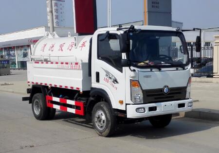 王牌2.27方清水2.75方污水罐清洗吸污车