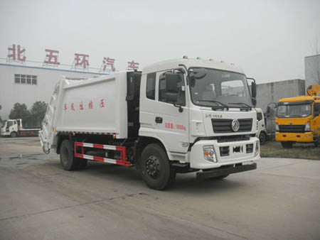 东风商用单桥压缩式垃圾车