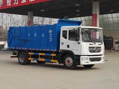 东风多利卡D9压缩式对接垃圾车
