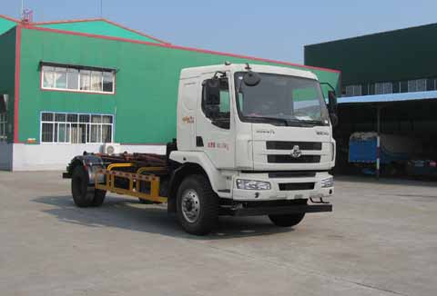 东风乘龙车厢可卸式垃圾车